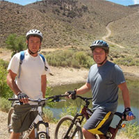 Reno biking mountain biking bike rentals shop Sierra Adventures Lake Tahoe Nevada NV biking mountain biking bike