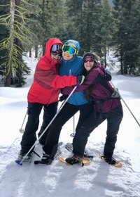 Reno snowshoeing, Sierra Adventures, Nevada, NV