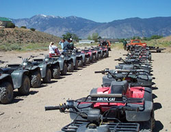 Reno atv riding, Sierra Adventures, Nevada, NV