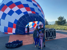 Reno hot air ballooning, Sierra Adventures, Nevada, NV