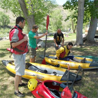 kayaking, Truckee River, Sierra Adventures, Reno, Nevada, NV