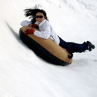 Snow tubing, Sierra Adventures, Reno, Nevada, NV