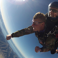 sky diving, tandem, cessna, parachute, Sierra Adventures, Reno, Nevada, NV